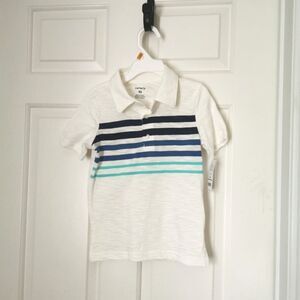 2/$20 BNWT Carter's boys striped polo size 4